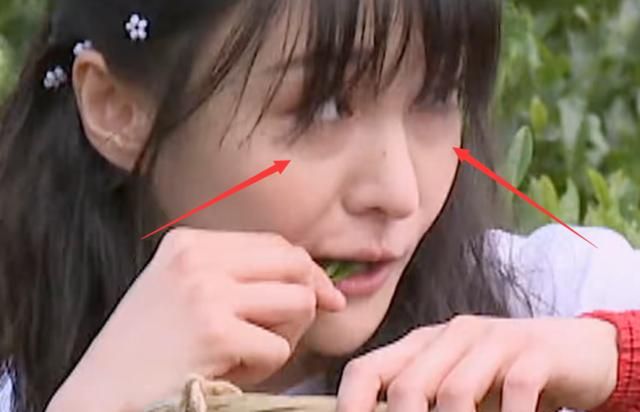 郑爽不化妆就录节目,镜头怼脸那一刻:黑眼圈都赶上眼睛大了!