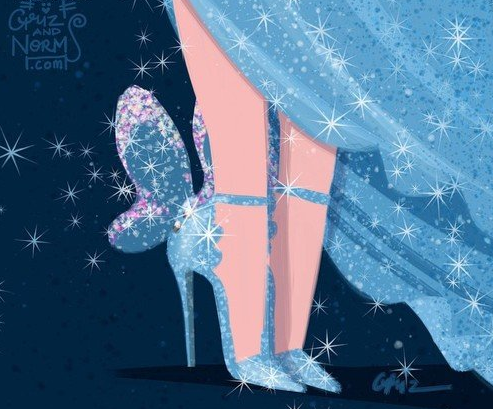 公主中只有两位是这个风格,你们仔细看看她到底是哪位吧,可以根据脚