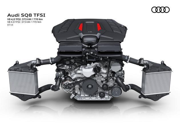 4.1秒破百，奥迪新款SQ7/SQ8官图发布，换装4.0T V8发动机