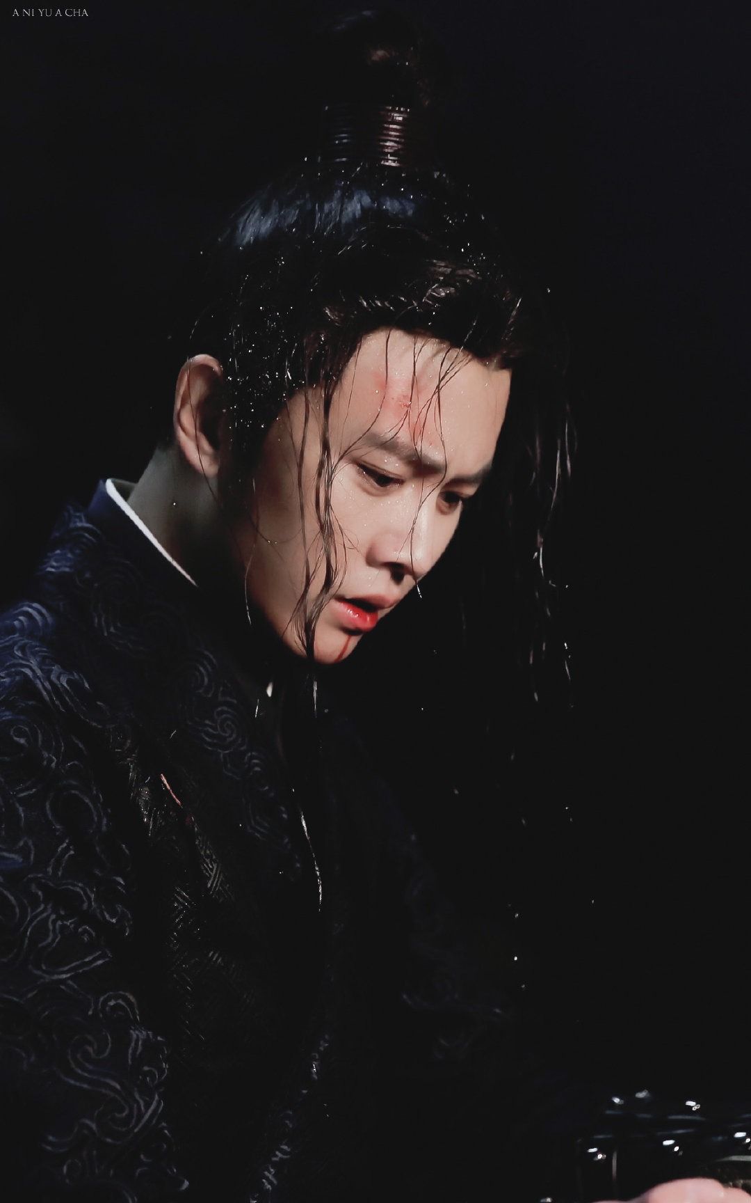 迪丽热巴任嘉伦俊男美女拍摄海报古风实验武侠剧江湖