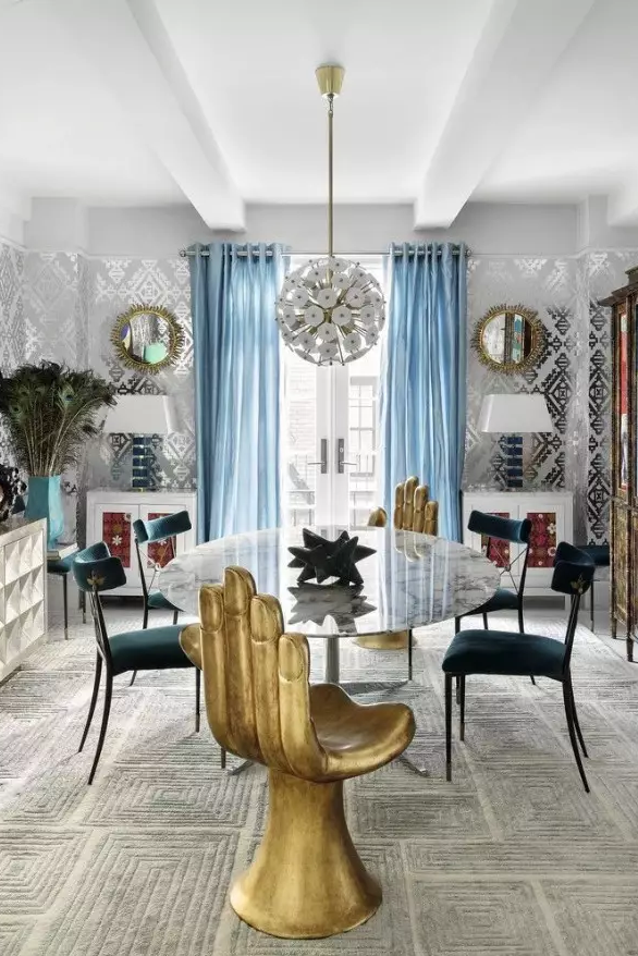 我想要一个骚气的家!|耿波|大理石|空间_新浪新闻