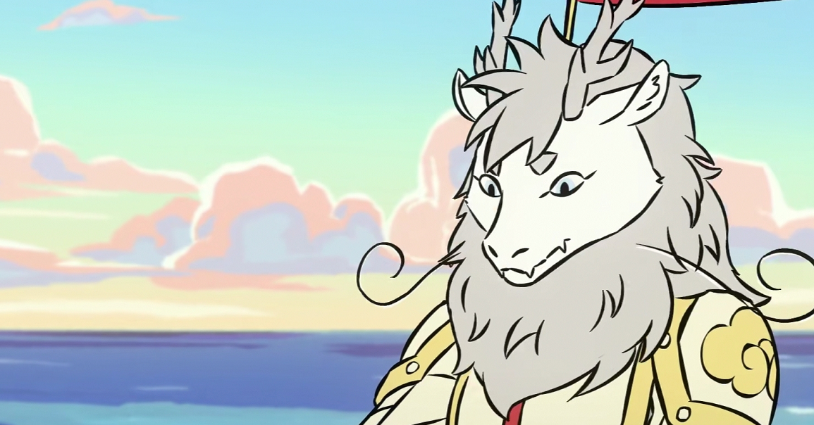 为什么敖烈总是保持着"龙头"的状态,为什么不能变成人脸