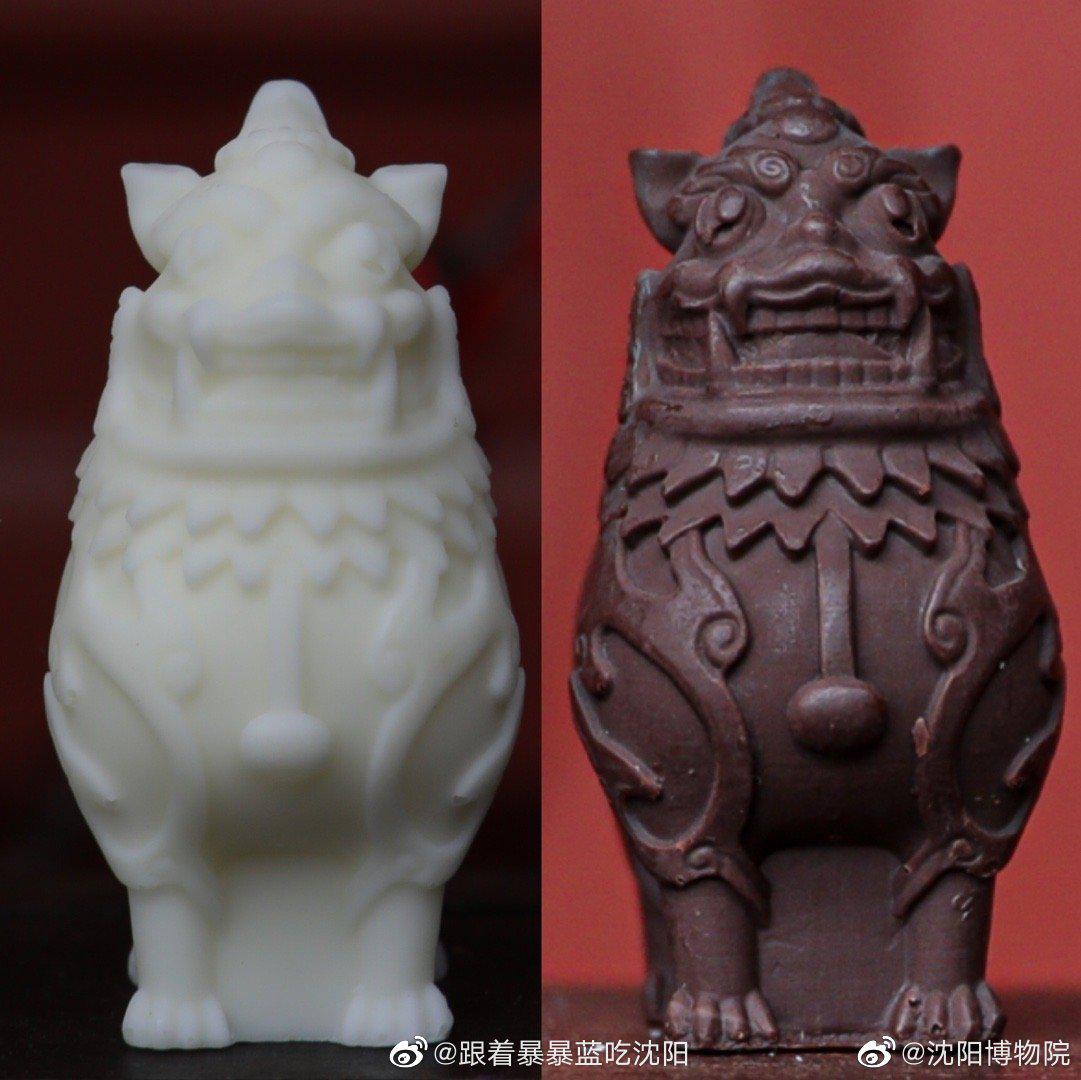 沈阳故宫首款神兽巧克力“甪端”限量上市！|沈阳故宫|神兽|巧克力_新浪新闻