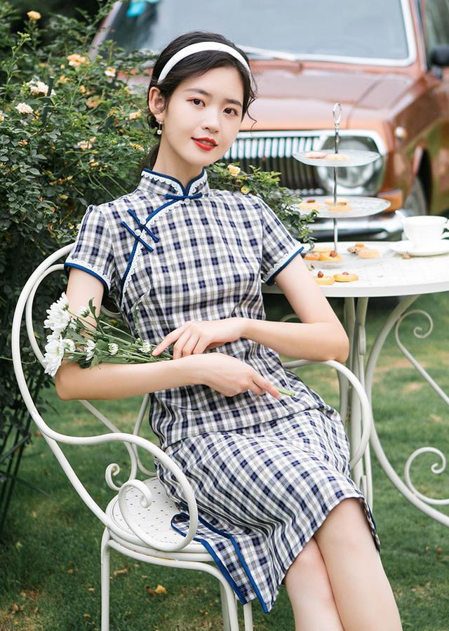 今夏流行一种裙子叫"旗袍裙",自带复古滤镜,美得惊艳时光!