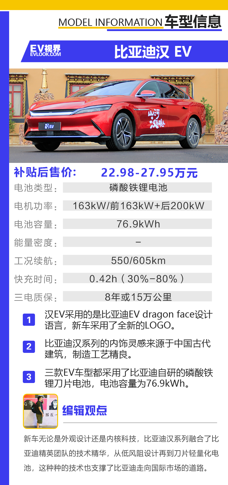 这才是旗舰该有的样子 动态体验比亚迪汉EV