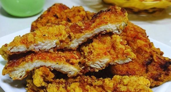 我家从来不买炸鸡排骨,记住这个诀窍,鱼鳞酥脆,新鲜多汁