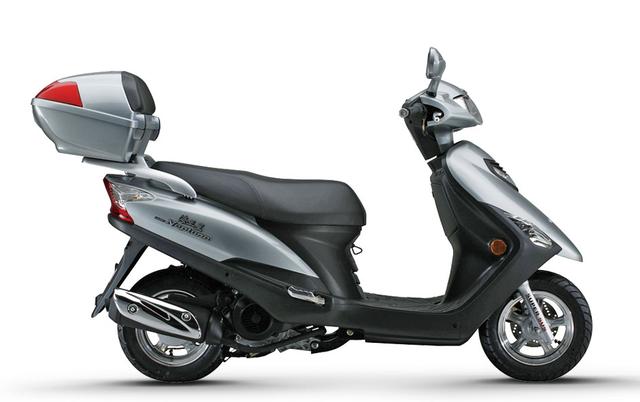 豪爵最经典的125踏板,fi电喷引擎功率6.9kw,51.5l大座桶配尾箱