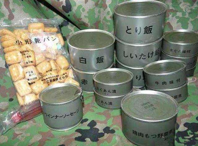 日本军用罐头图片