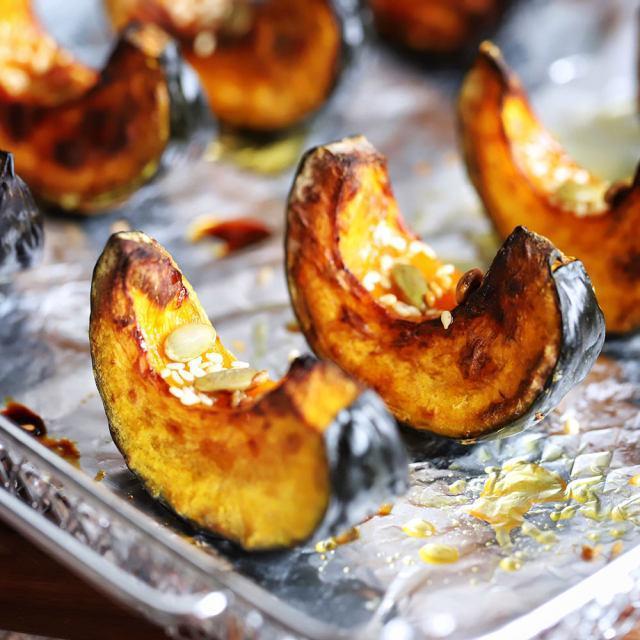 每天一道菜蜜汁烤南瓜软糯香甜吃一次就念念不忘