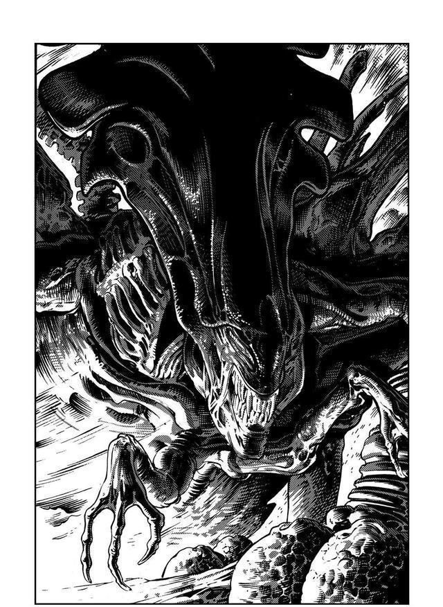 《异形》:漫画赏析,大卫手稿,概念设计,恐怖而精彩的故事