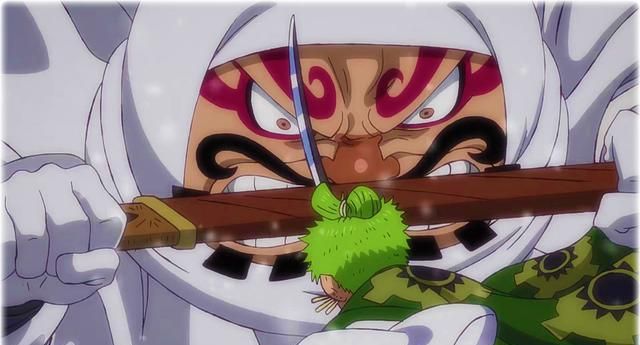 海贼王933集索隆被削弱打牛鬼丸很吃力打基拉更是半斤八两