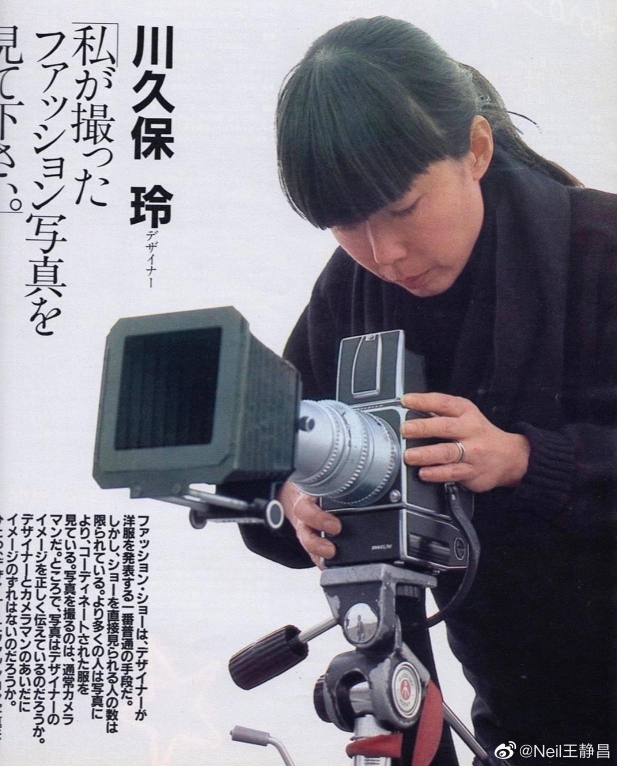 川久保玲照片合集 她的发型从80年代开始就没怎么改变了!