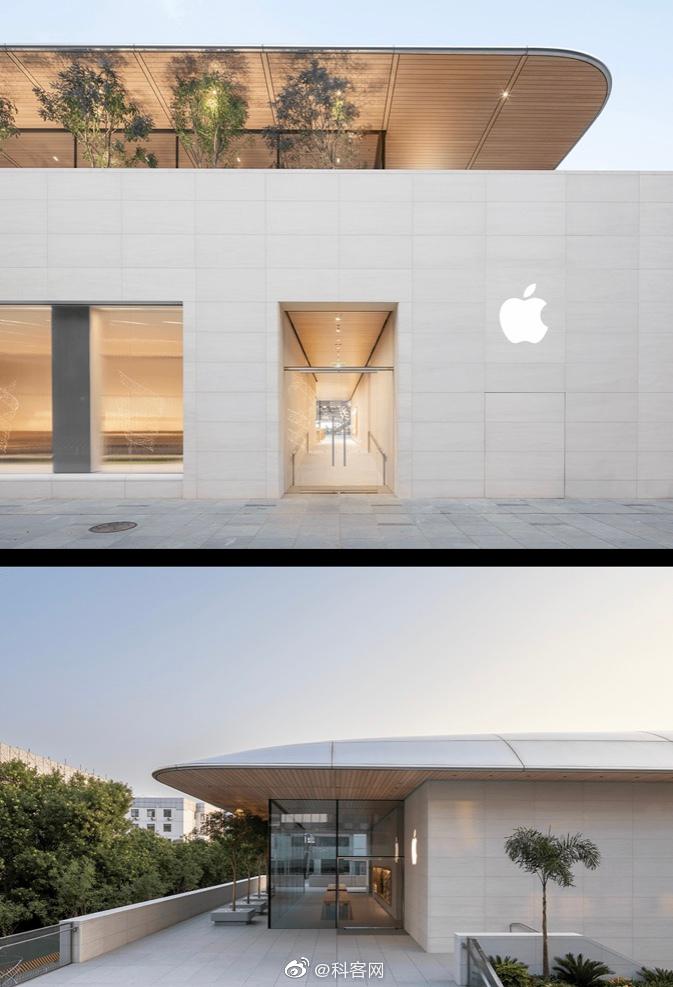中国内地第一家apple store,北京三里屯苹果店最近翻新