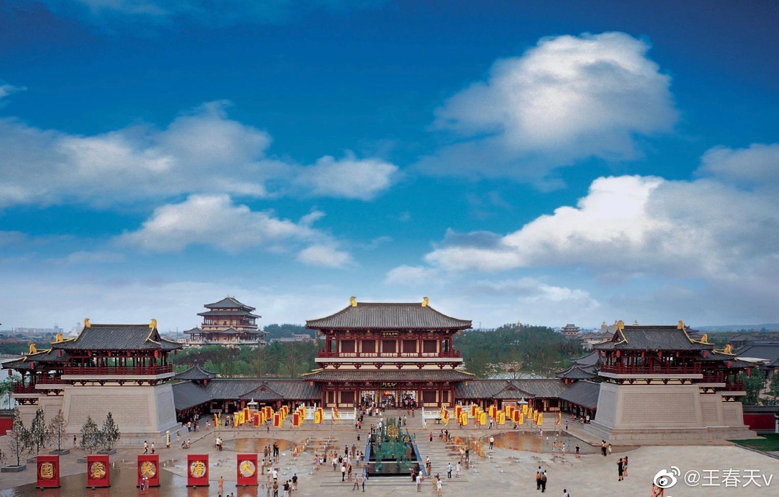 1起西安大唐芙蓉园将免费开放哦 外地来西安玩的朋友们无疑又