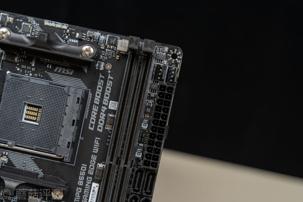 体积虽小用料厚道微星mpgb550igamingedgewifi刀锋板