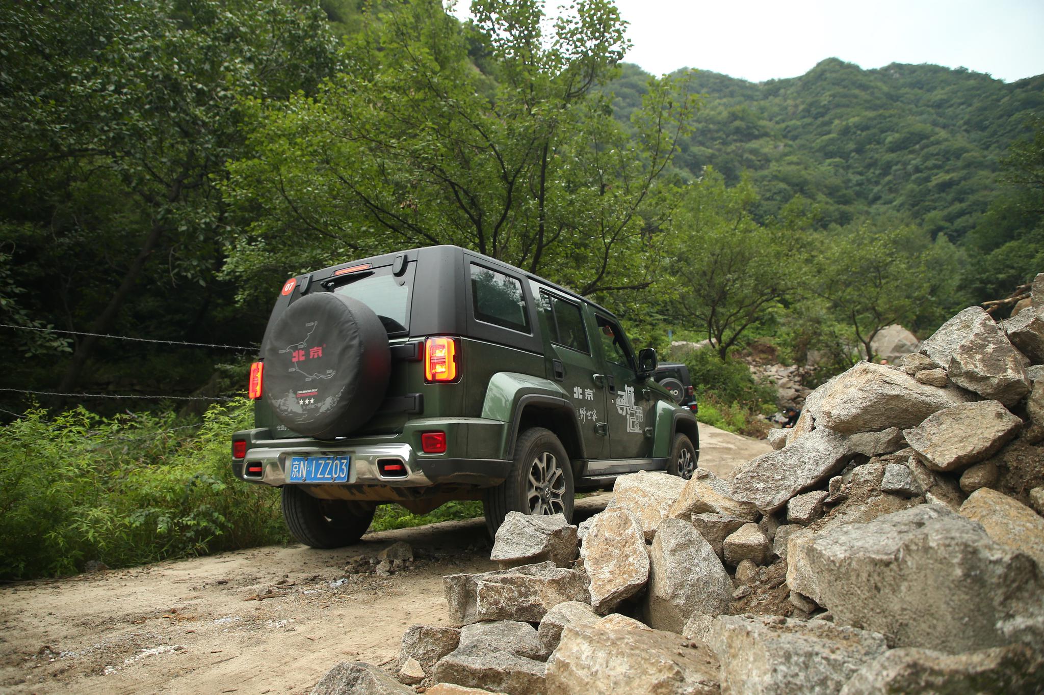 三大调整令人印象深刻,试bj40城市猎人版|试车