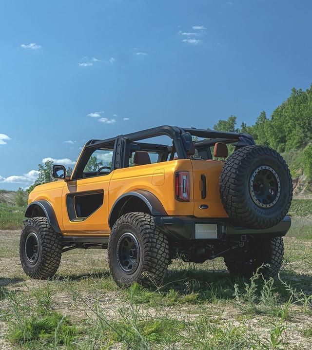 全新福特bronco实车 外观呆萌时尚/造型硬派越野