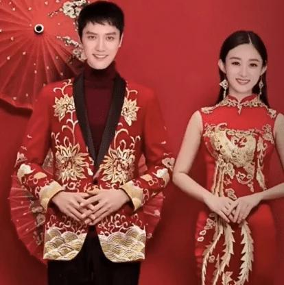 有一种"婚纱照"叫赵丽颖和冯绍峰, 别人都选西式, 他们却不一样