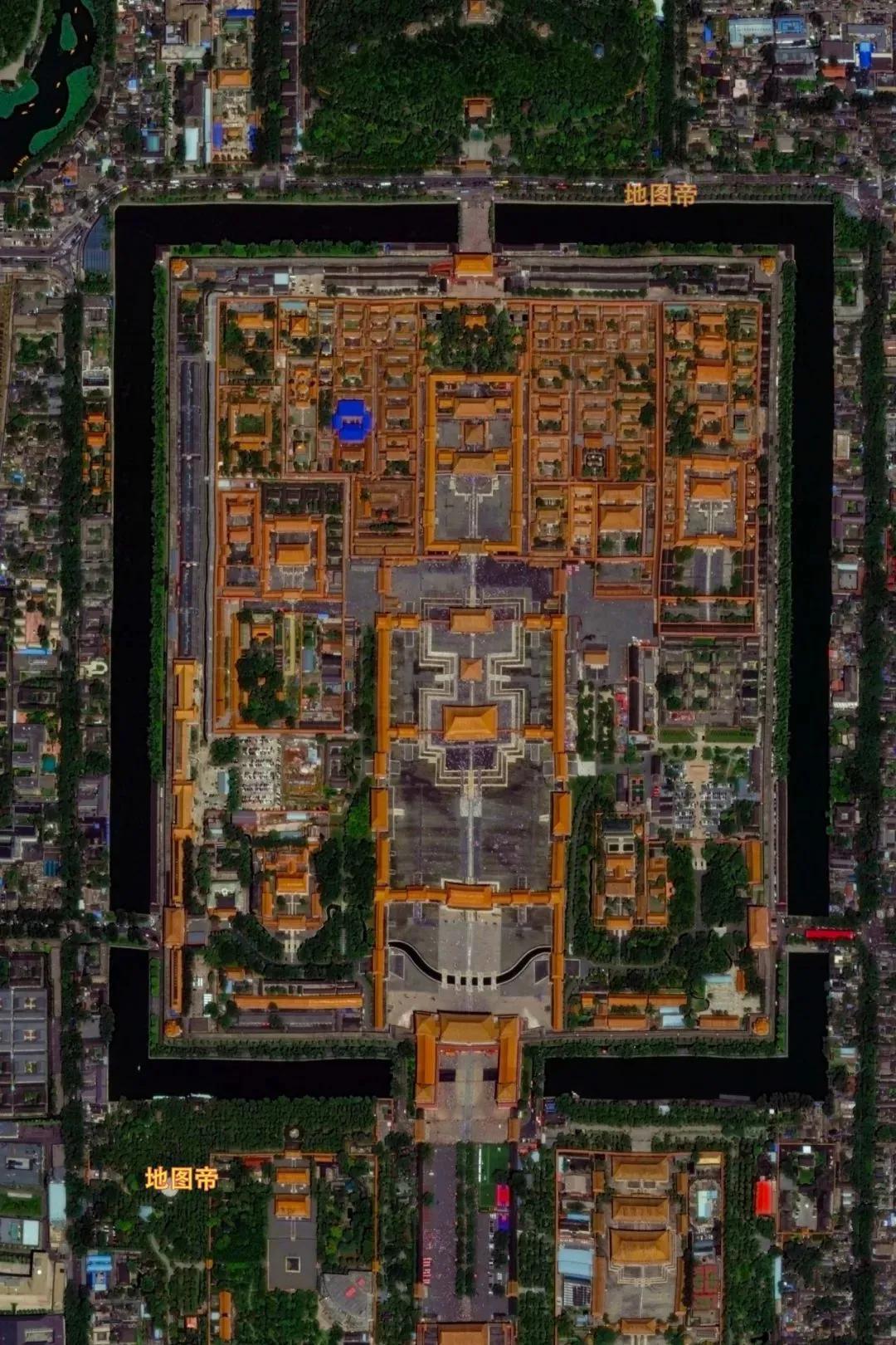 图-紫禁城航拍图