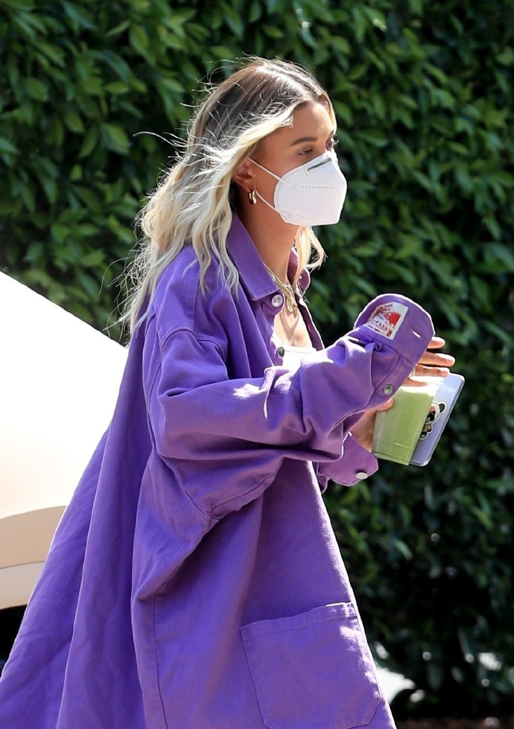 太漂亮了贾斯汀比伯24岁妻子海莉出街照175超模身材超吸睛