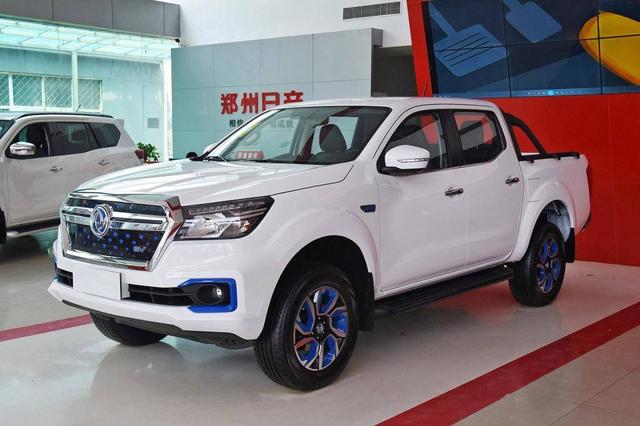 挂东风标的日产电动皮卡,车长超5米2,续航403km,30万有人要吗