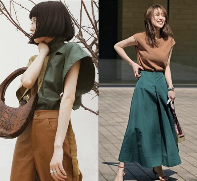 褐色配色穿搭夏季衣服,咖啡色配什么颜色的衣服好看-时尚街头