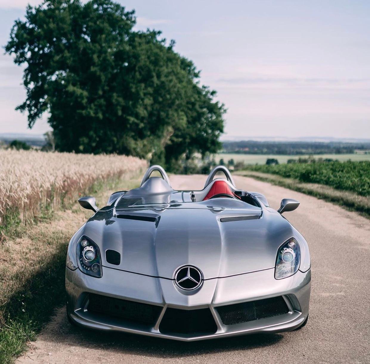 "公路上的f1"奔驰slr迈凯轮,太帅!