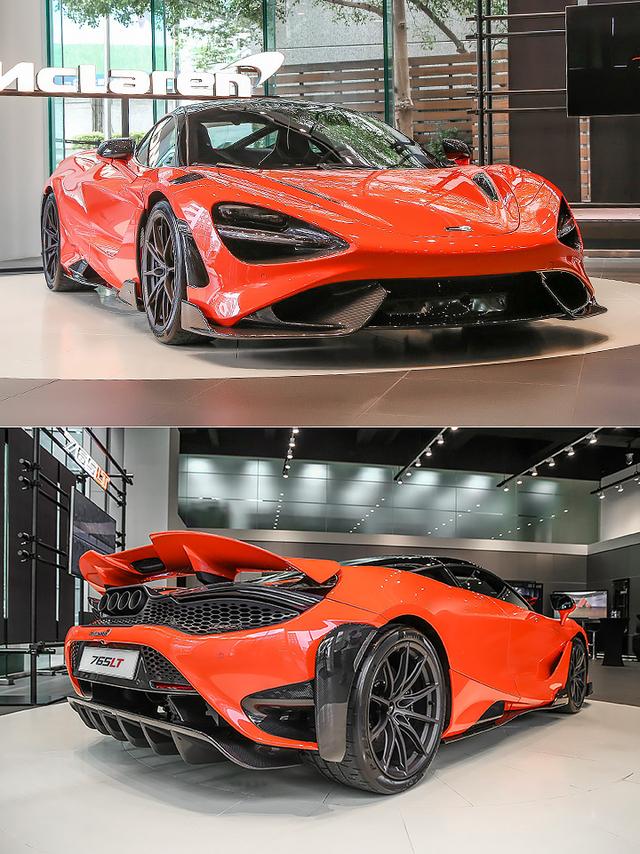 实拍迈凯伦765lt,想拼速度,直线或弯道,买它就没错了