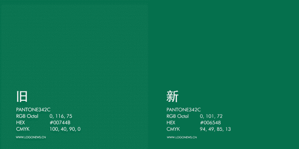 中国邮政升级logo变得更绿了