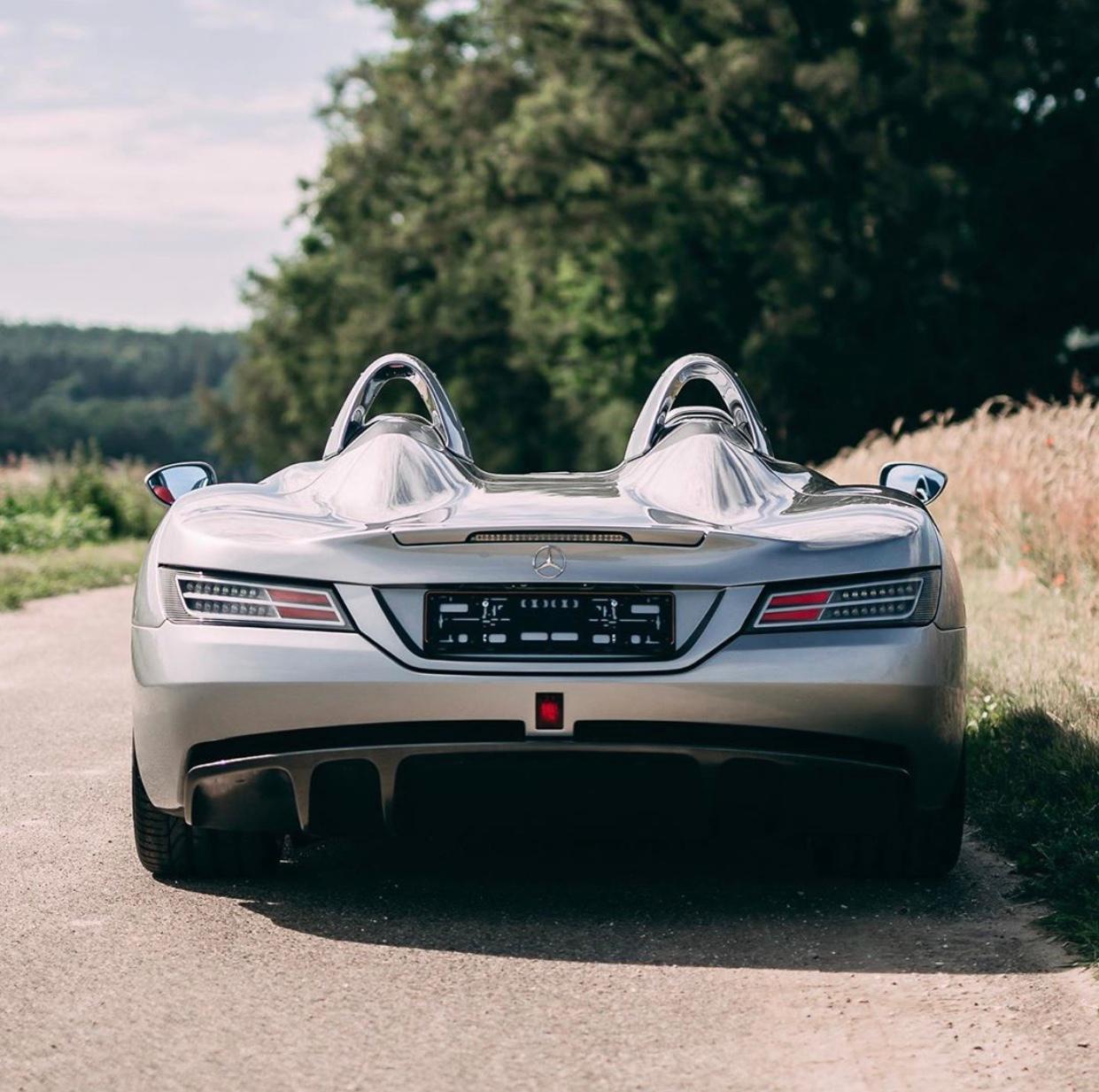 "公路上的f1"奔驰slr迈凯轮,太帅!