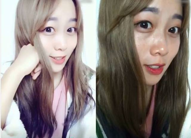 女主播关掉美颜后,前后对比就像整容了一样,真心吓到我了!
