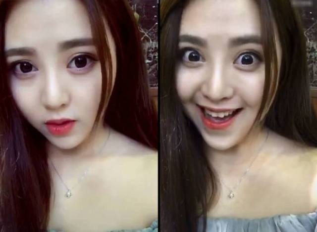 女主播关掉美颜后,前后对比就像整容了一样,真心吓到我了!