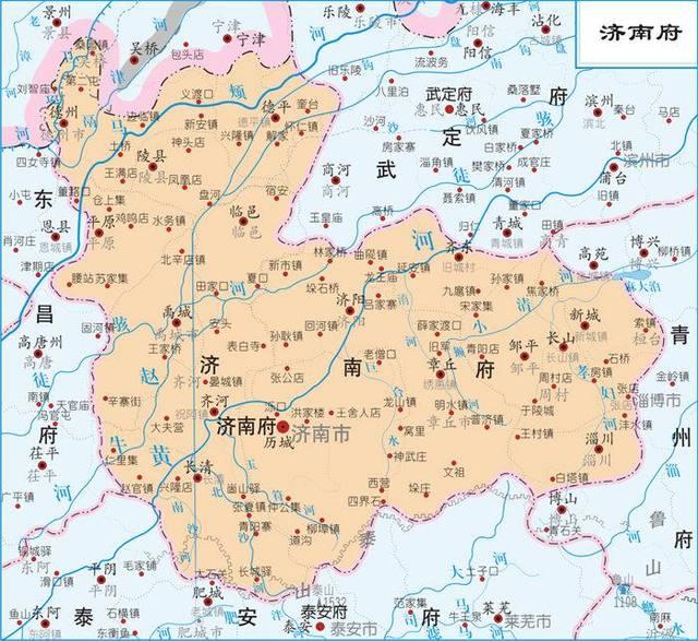 清朝山东省有十府三直隶州其中只有三个现在还是地级市的名字
