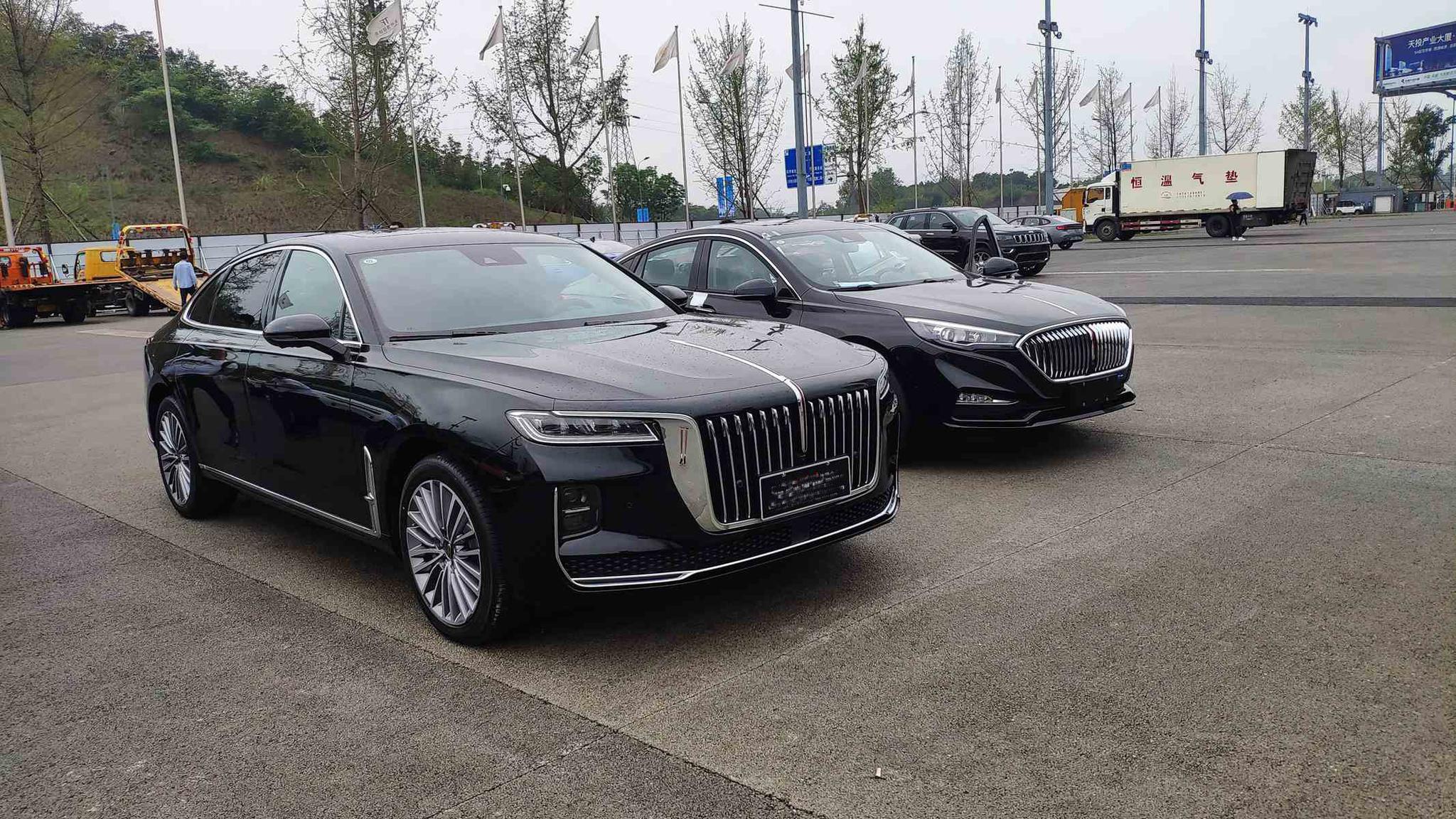 2020年成都车展探馆:红旗h9实车