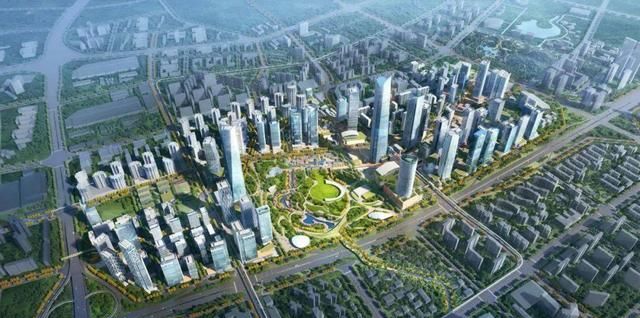 大局已定东莞南城cbd中央公园规划设计基本敲定效果图曝光