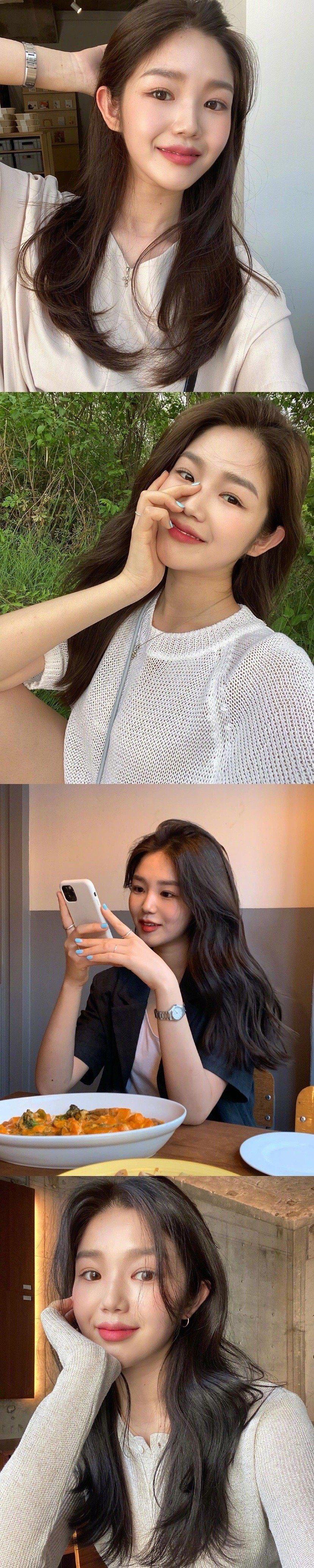 韩国小姐姐flow_yoon 出街穿搭合集,温柔甜美的小姐姐