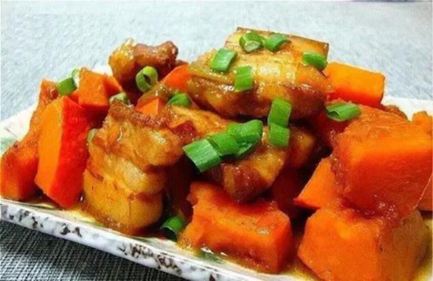 精选美食牙签肉南瓜烧肉香芹姜丝鸡秘制烤肉的做法