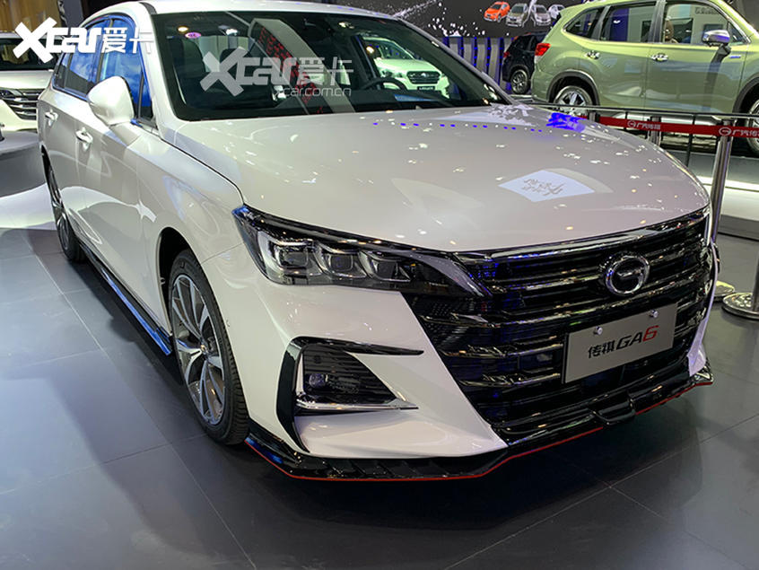 成都车展探馆:广汽传祺ga6运动版曝光