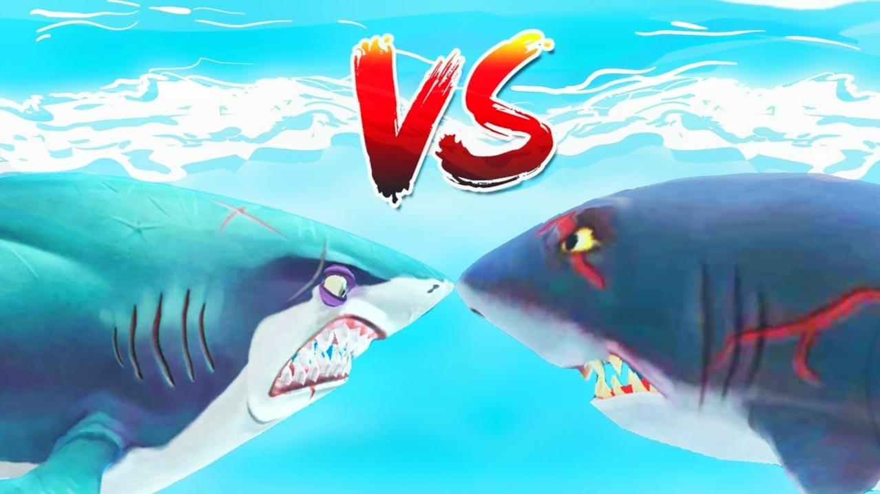 饥饿鲨动画图片