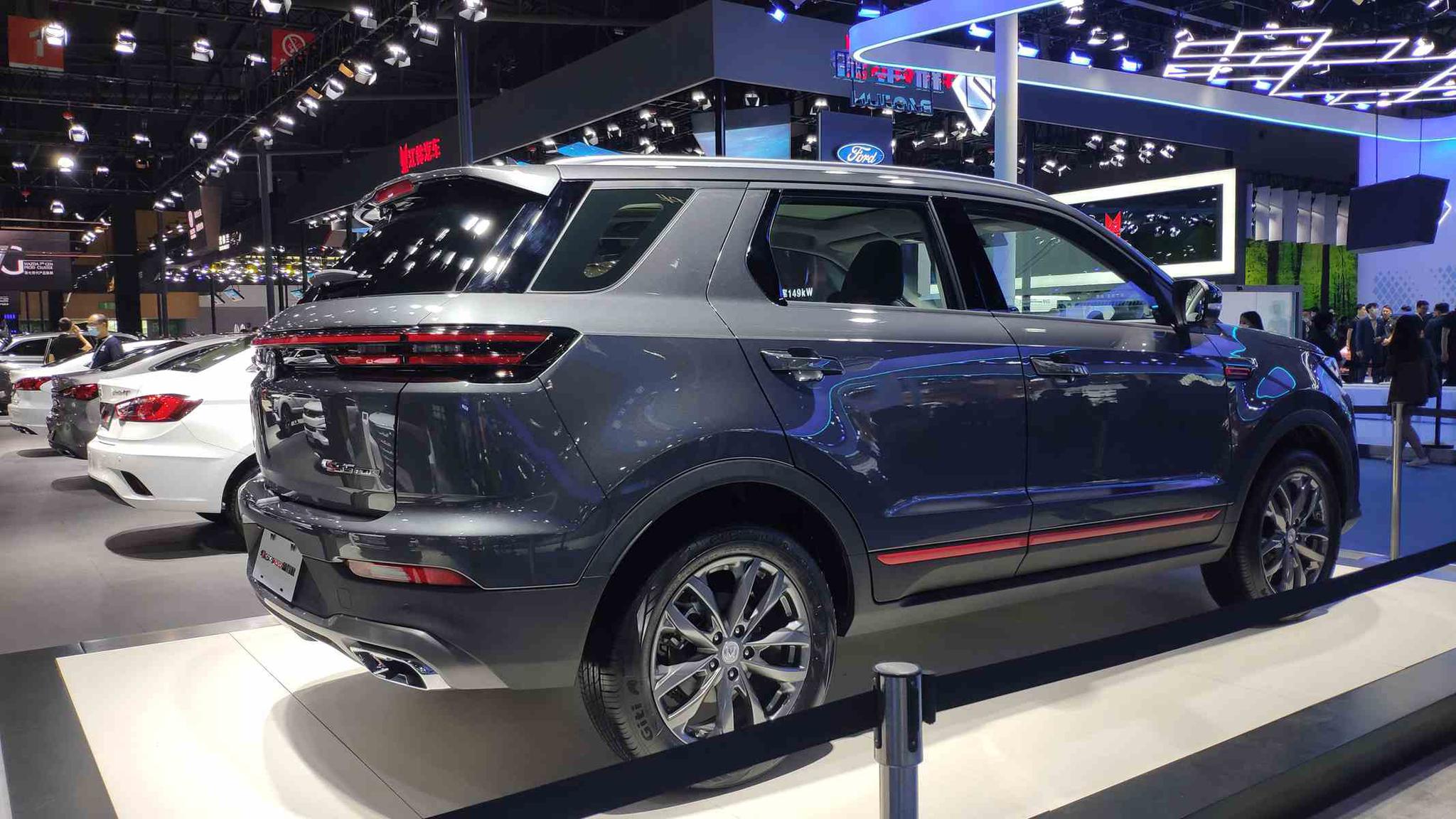 2020年成都车展:长安cs55 plus蓝鲸版实车