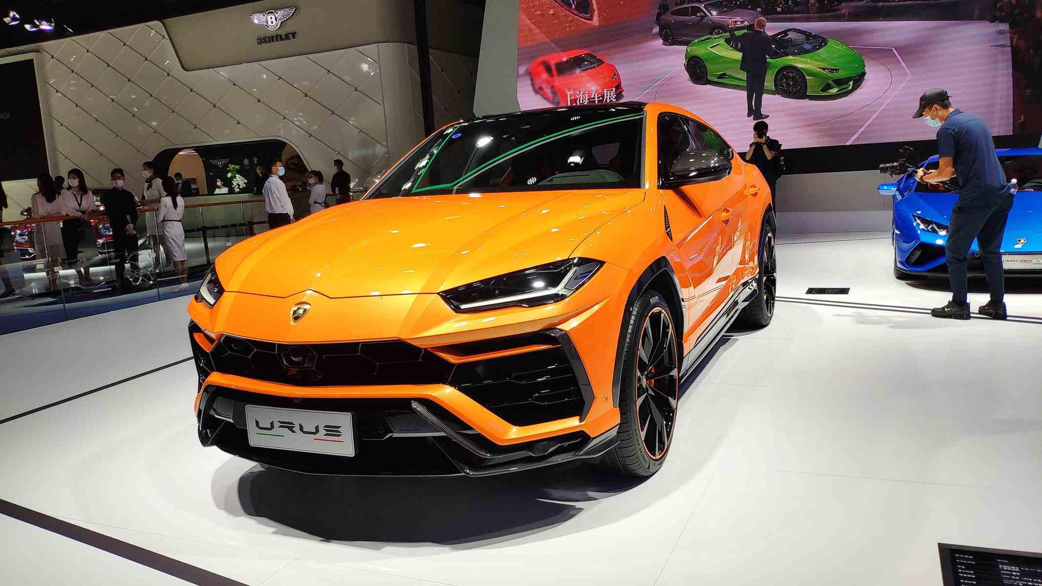 2020年成都车展兰博基尼urus特别版实车
