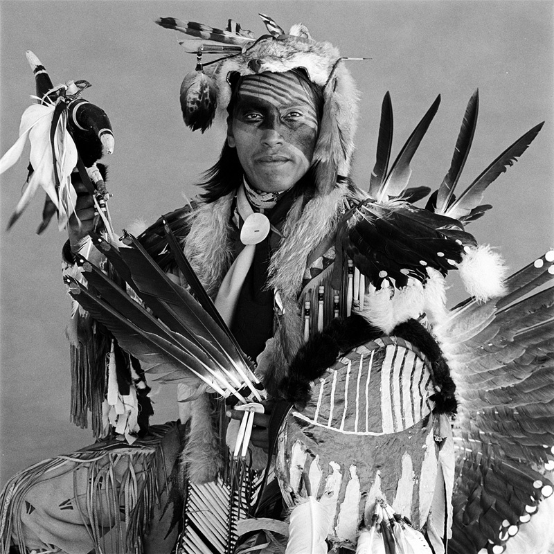 老照片 80年代的印第安人  他们才是北美大陆真正的主人