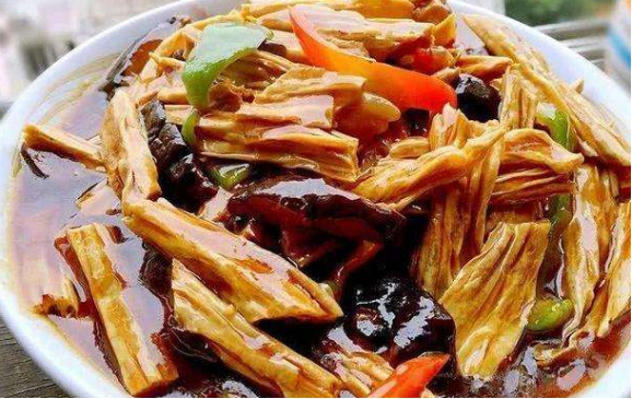 炝锅腐竹孜然麻辣豆腐招牌鱼炝拌香菜豆腐