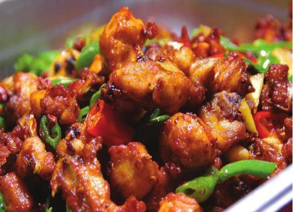 精选美食:爆炒麻辣鸡,菌汤面条,香辣鸡片,水煮鸡的做法