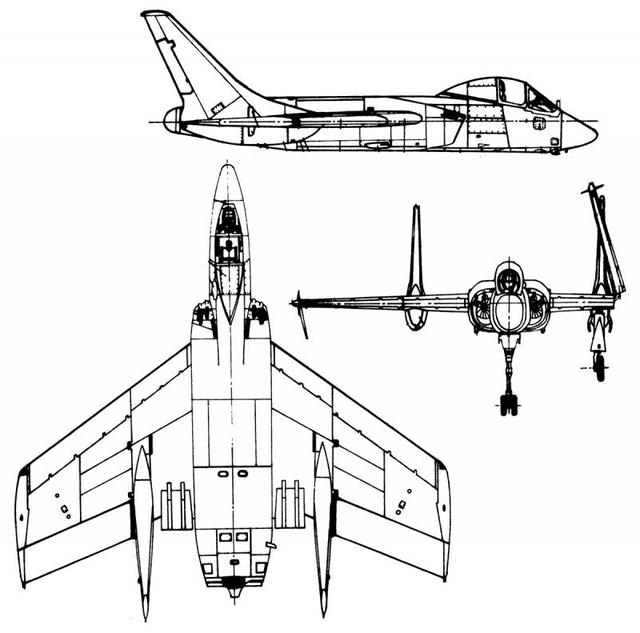 舰载机噩梦,美国最糟糕的无尾翼设计舰载机,短剑f7u舰载机
