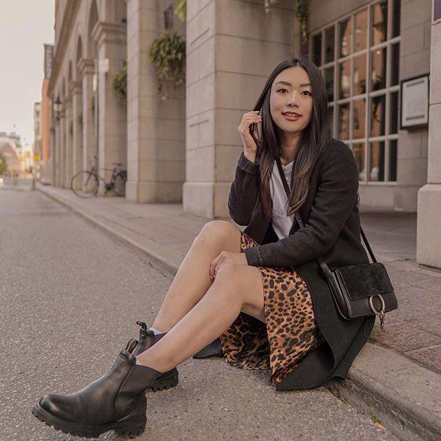 加拿大亚裔博主winnie 的日常穿搭集合
