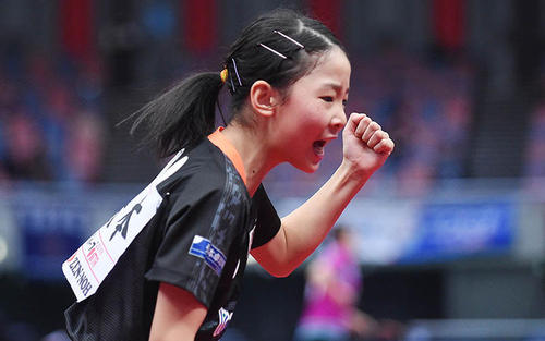 这几位小将都可以发展得更好,也相信我们的小姑娘张静蕾可以逐渐成长