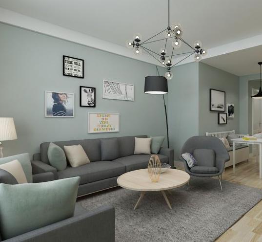 灰绿 黑色 灰色这三种颜色搭配在一起就会产生一个给人感觉比较帅气