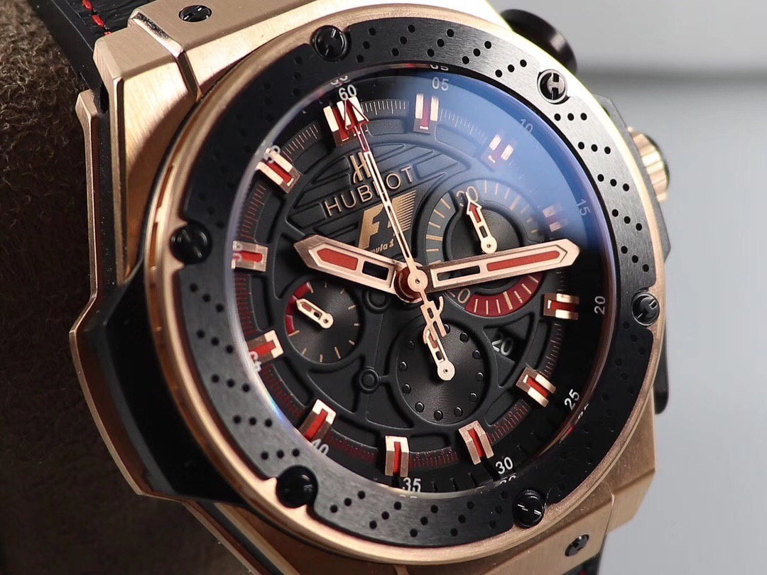 siri说表:v6厂宇舶f1 king power玫瑰金腕表