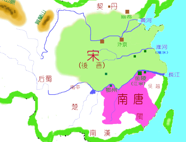 如果南唐后主李煜认真治理国家励精图治南唐能打得过赵宋吗